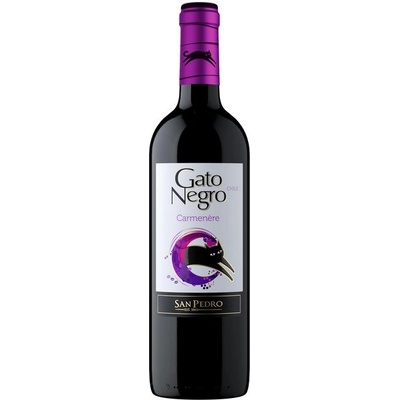 San Pedro Gato Negro Carmenere 13% 0,75 l (holá láhev)
