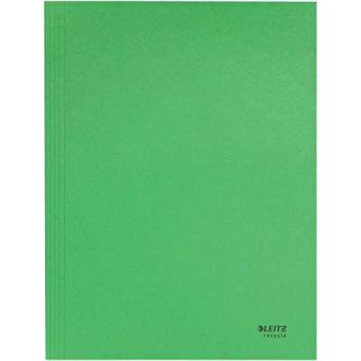 Leitz Кошница за хартия LEITZ Recycle A/4 3 щифта зелен картон 39060055 (39060055)