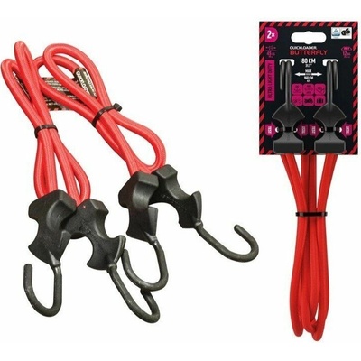 QUICKLOADER Gumový upínák Butterfly Bungee, 80 cm, latex, 2 ks 42153