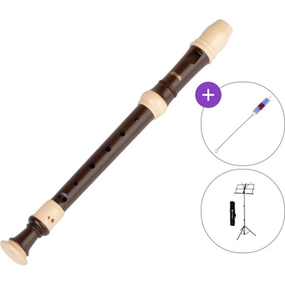 Aulos 702BW Haka SET Блок флейта сопрано (702BW-SET)