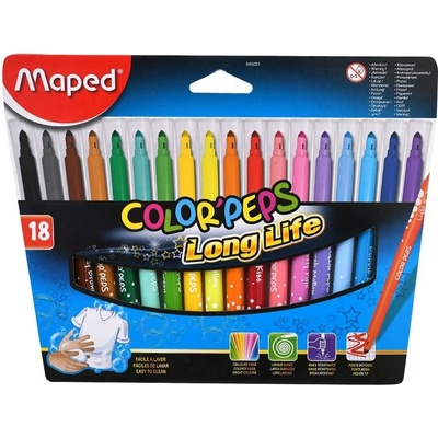 Maped ColorPeps Long Life 18 farieb