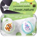 Tommee Tippee silikón CTN Fun 2ks 0-6m