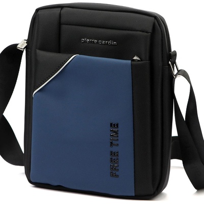 Pierre Cardin pánské Crossbody 2011 ALAN09 černá modrá
