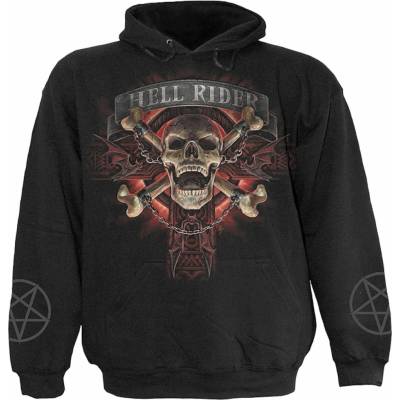 Spiral RukaHore Stairs Kids Pullover Hoodie: Hell Rider Black