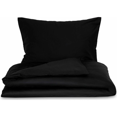 Kvalitex satén obliečky Luxury Collection čierne 240x220 2x70x90