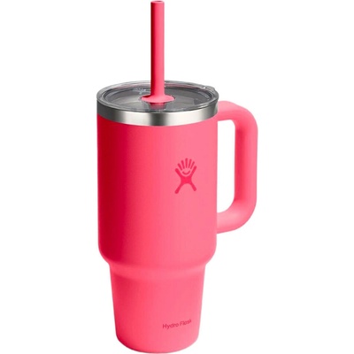 Termo hrnček Hydro Flask 32 OZ Travel Tumbler Clear Lid 945 ml Popstar Pink