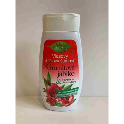 Bione Vlasový a tělový šampon Granátové jablko 260 ml