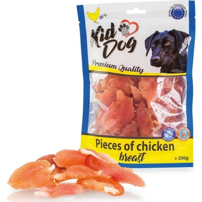 KidDog kousky kuřecích prsou 250 g