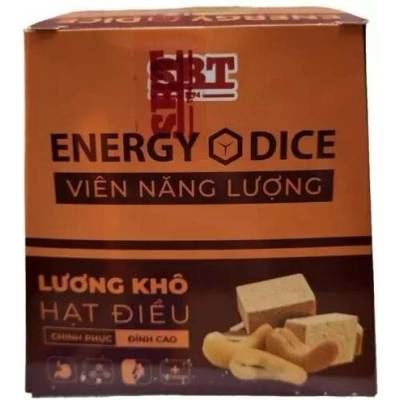 SBT ENERGY DICE energetické kostky s kešu 180 g