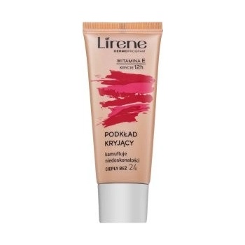 Lirene Vitamin E krycí fluidní make-up 24 Beige 30 ml