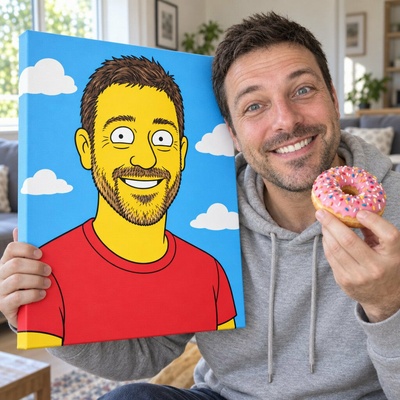 Papilora Obraz z fotky ako legenda – vtipný darček na plátne - 90x60 cm