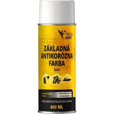 Polympt mpt tech základná antikorózna farba 400 ml šedá