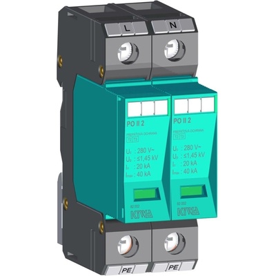 KIWA Svodič PO II 2 280V/40kA