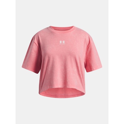 Under Armour Момичешка тениска Under Armour UA G Rival Wash SS Under Armour | Rozov | Момичешки | 128/134