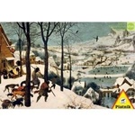 Piatnik Puzzle 1000 - Brueghel, Mysliwi on the PIATNIK snow