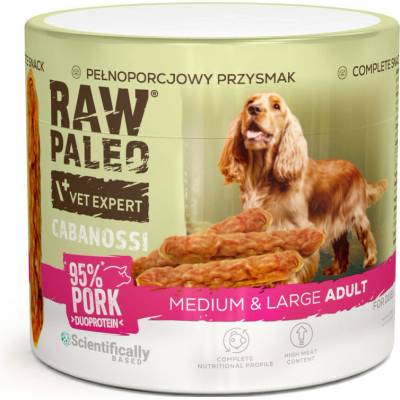 VETEXPERT Raw Paleo Cabanossi Pork Medium Large 100 g