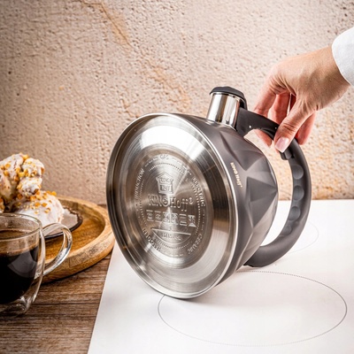 Kinghoff KH-1997 2L електрическа кана черна матова (KH-1997)