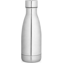 Re Buffon termoska vyrobená z 90% recyklovanej nehrdzavejúcej ocele 400 ml Saténovo strieborná