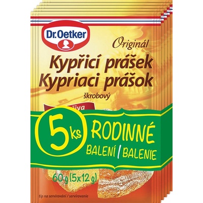 Dr.Oetker Kypřicí prášek do pečiva 5x12 g