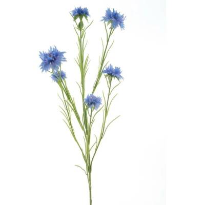 umělé květiny, Chrpa - Centaurea 'James' modrá V90 cm