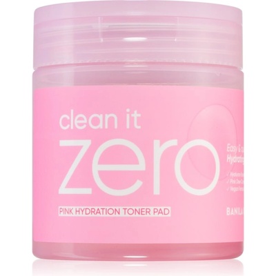 Banila Co Banila Co. clean it zero Pink Hydration Toner Pad тонизиращи възглавнички с хидратиращ ефект 70 бр