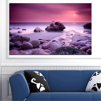 Vivid Home Декоративни панели Vivid Home от 1 част, Море, PVC, 100x65 см, №0760