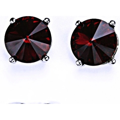 Čištín na šroubek s krystaly Swarovski Rivoli Ametyst NŠ 1188