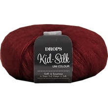 Drops Kid-Silk 68 kaštanová