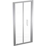 Geberit GEO - Душ кабина 90x190 см, сребристо/прозрачно стъкло 560.126. 00.2 (560.126.00.2)