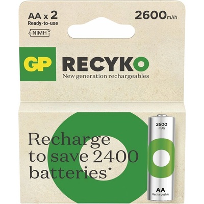 GP ReCyko AA 2600mAh 2ks 1032222260