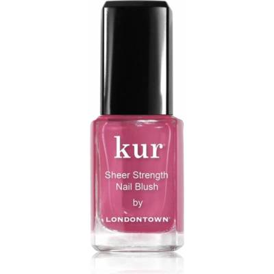 LONDONTOWN kur Sheer Strength Nail Blush Hibiscus zpevňující lak na nehty ibišková 12 ml