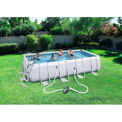Bestway - Правоъгълен басейн с тръбна конструкция 549 х 274 х 122см