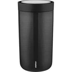Stelton Чаша за пътуване TO GO CLICK, 200 мл, черен, Stelton (SN6751)
