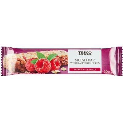 Tesco Müsli tyčinka s malinami 30 g