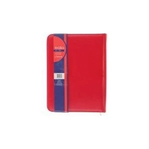 Antra Briefcase A4 709 red with ANTRA zipper