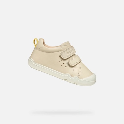 Geox Girls' Barefoot Sneakers Steppieup Girls krémová