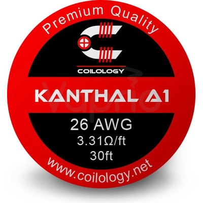 Coilology Odporový drát Kanthal KA1 0,4mm/26GA 10m