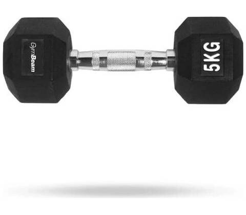 GymBeam Hexagonální jednoručka 5 kg