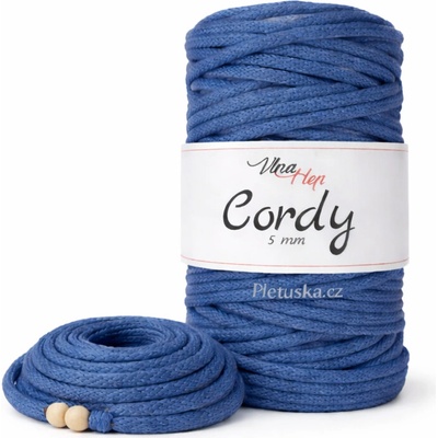 Cordy 5 mm světle modrá 8086