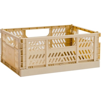 3 Sprouts Кутия за играчки 3 Sprouts сгъваема M пясъчен цвят (ICMDSD)