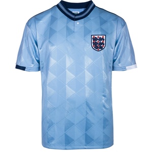 Score Draw Футболна фланелка Score Draw Score Draw England Third Shirt 1988/89 - Blue