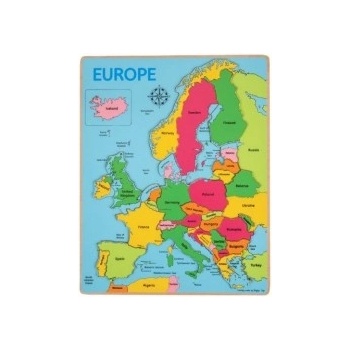 Bigjigs Mapa Evropy