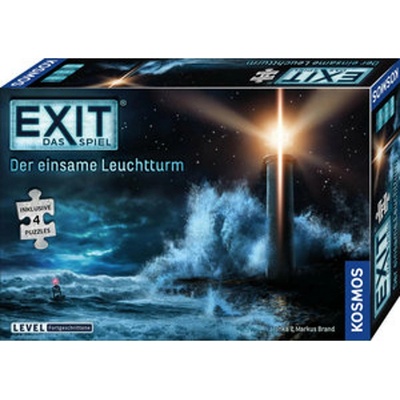 KOSMOS EXIT Das Spiel + Puzzle: Der einsame Lechtturm Osamělý maják