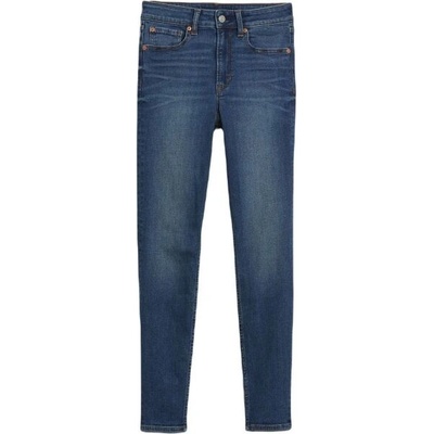 GAP V-HR LEGGING Dámské džíny tmavě modré