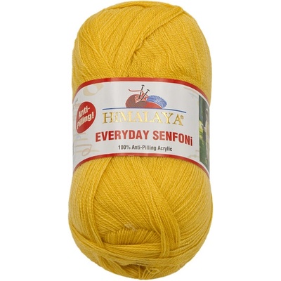 Bellatex Příze HiMALAYA EVERYDAY SENFONi 100g / 196 m žlutá