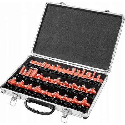 Graphite Frézovací bity, stopka 8 mm, 35 ks. – Zboží Mobilmania