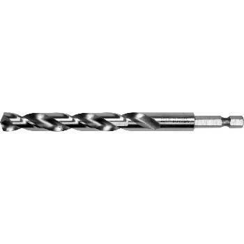 YATO Vrták do kovu 10,5 x 133/87 mm HEX-1/4" HSS 6542 pre nehrdzavejúcu konštrukčnú legovanú oceľ (YT-44881)