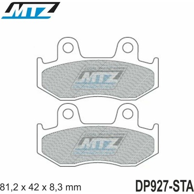 Destičky brzdové DP927-STA - směs Standard DP927-STA