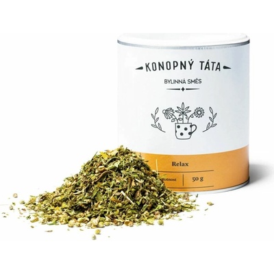Konopný Táta konopný čaj Relax 50 g