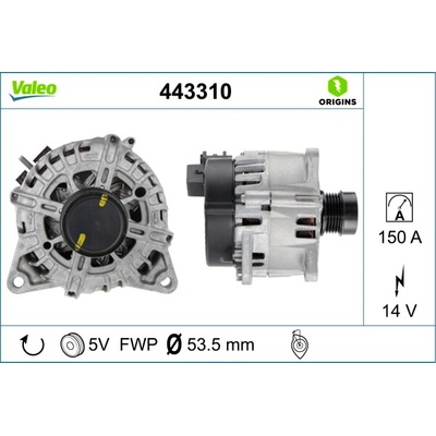 Alternátor VALEO 443310